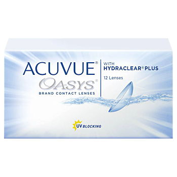 Acuvue Oasys contact lenses (12 lenses)