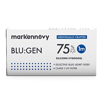 Blu:gen contact lenses 3-pack