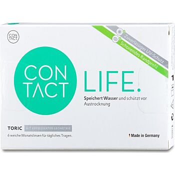 Contact Life Toric contact lenses