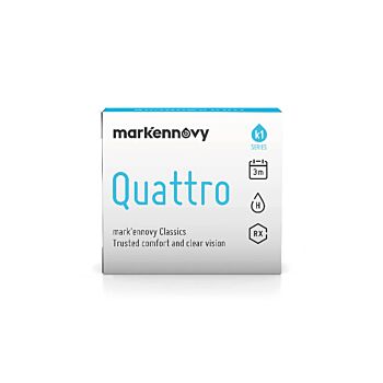 Mark'ennovy Quattro 3-monthly contact lenses